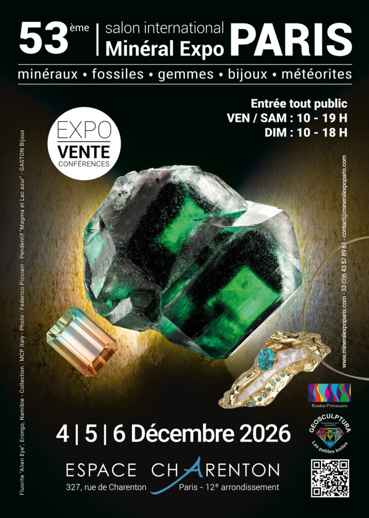 Mineral Expo Paris 4-5-6 décembre 2026