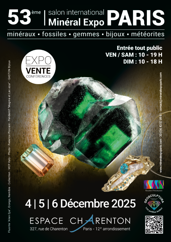 Mineral Expo Paris 4-5-6 décembre 2026